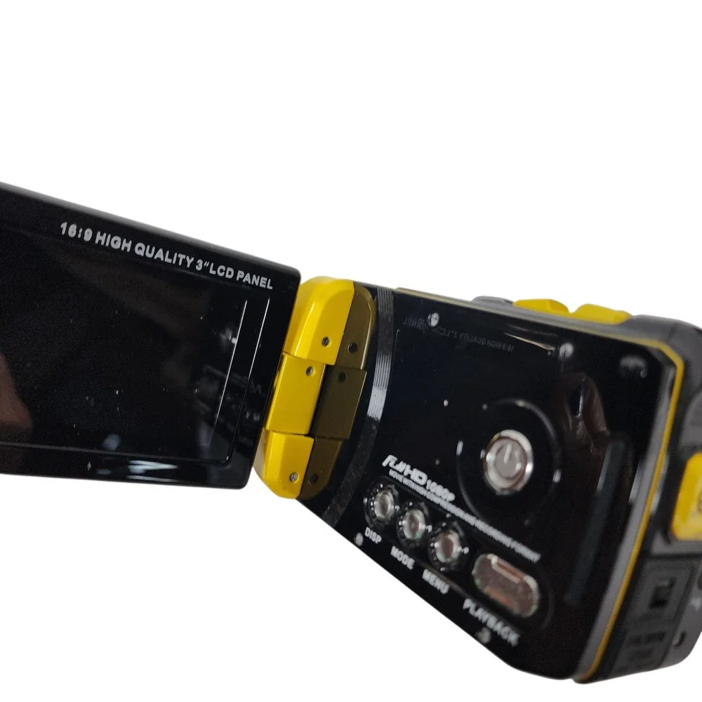 DXG DXG 5B1V HD Yellow High Definition Camcorder 1080p Waterproof‎